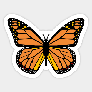 Monarch Butterfly Sticker